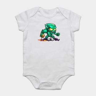 green goblin Baby Bodysuit